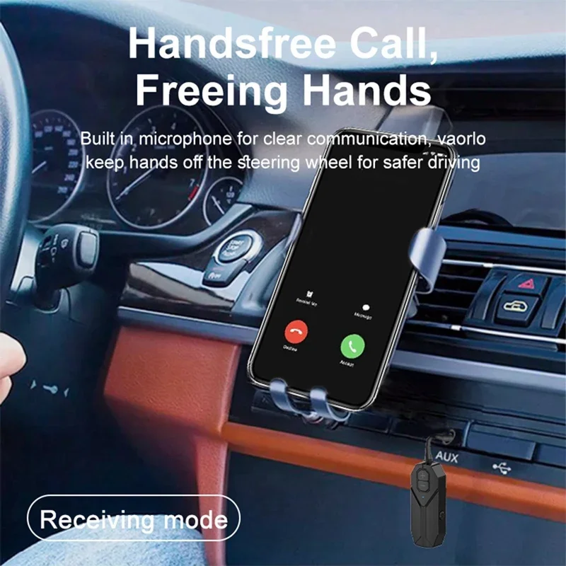 Bluetooth 5.4 Audio Receiver Transmitter 3.5Mm Aux Hifi Stereo Wireless Audio Adapter For TV Speaker PC Car Airplane