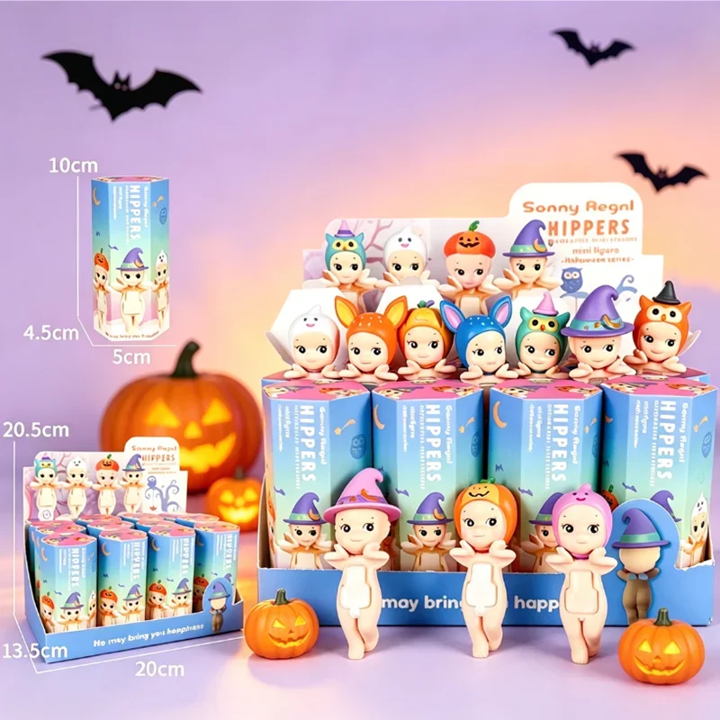 Mini-Engel „Halloween & Snoopy“-Serie Blindbox – Anime-Sammlerfigur, Auto-Armaturenbrett-Ornament, Geburtstags- oder Weihnachtsgeschenk – Detail 8