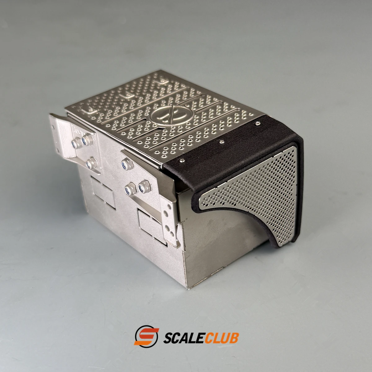 محاكاة العادم شاحنة أوروبية معدنية ل 1/14 تاميا RC بنز 3363 4151 التحكم عن بعد شاحنة قلابة مقطورة أجزاء لعبة قلابة #4