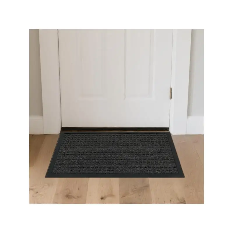 

Small Grid Composite Rubber Mat, Gray, 45x75cm, Kitchen & Home Floor Mat, Durable & Non-Slip, Ideal for Indoor Use, Easy to
