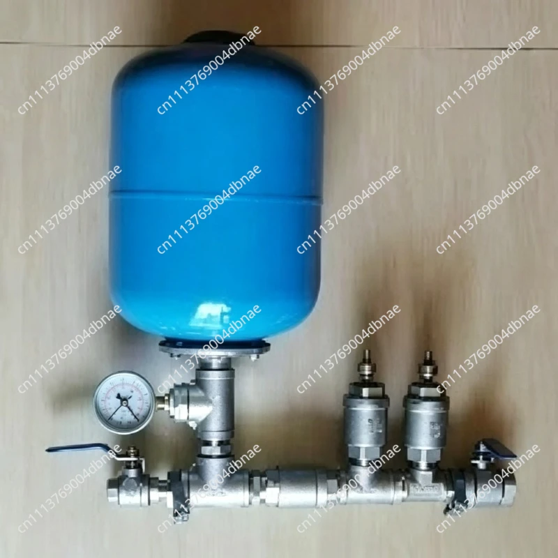 1 Inch 304 Stainless Steel Water Hammer Pump - Electricity & Fuel-Free, High-Lift, Self-Priming Hydraulic Ram