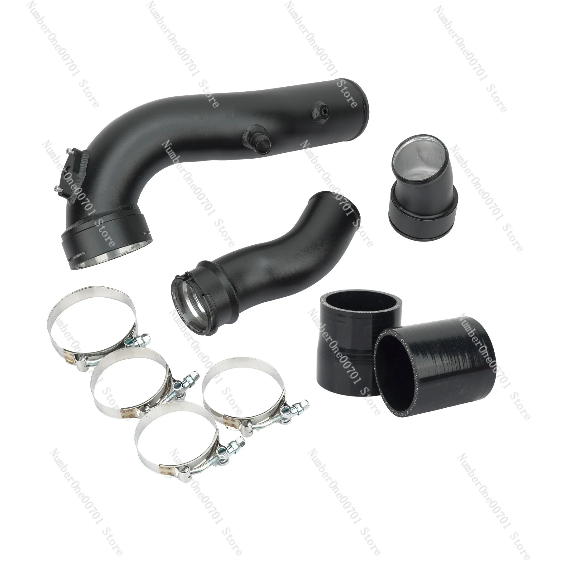 Turbo Boost Pipe for BMW N55 535i F10 F07, 640i F12, 740Li F01, Aluminum Charge Pipe Kit Upgrade Replacement