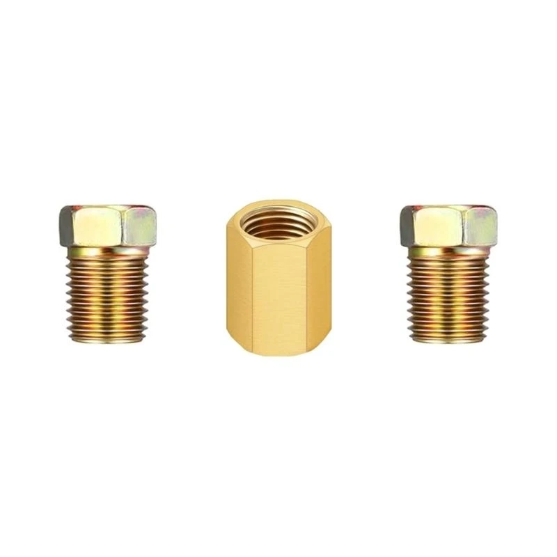 

Brake Line Fitting Assortment Brake Pipe Connectors for 3/16" Brake Line Tube