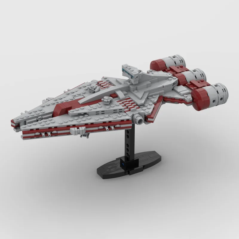 

Игрушечный корабль MOC, набор моделей космического военного корабля, 780 предметов - набор игрушек для творческой сборки в качестве праздничного подарка, подходящего для всех энтузи