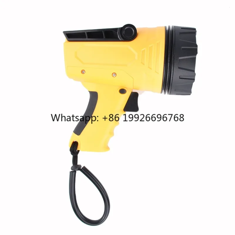 

1808 LUXGEND Flashlights Rechargeable Hand Led Spotlight Outdoor 1800lm Searchlight Torch Light