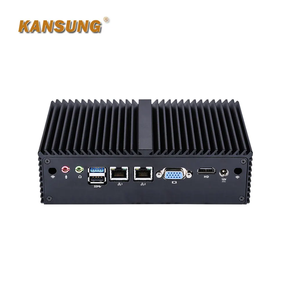 Barebone Mini Industriële PC Intel J1900 N2930 2 Lan 8 USB COM VGA HD Desktop Computer K190SE Persoonlijke Micro X86 PC