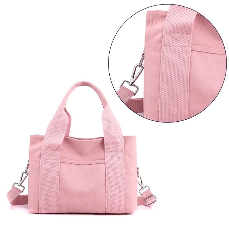 Stylish Crossbody Shoulder Bag for Women Durable and Spacious Canvas Handbag