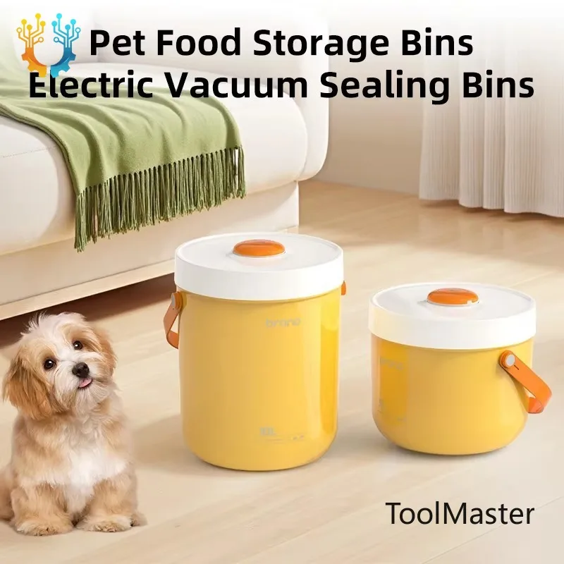【2026】Pet Food Storage Bins 10L 5L Vacuum-sealed Containers, Moisture-proof And Insect-proof Storage Bins For Dog And Cat Food.