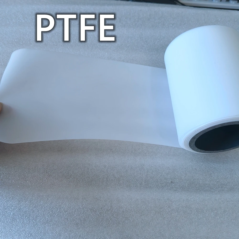 

1meter 0.1mm 0.2mm 0.25mm 0.3mm White PTFE Film High Strength Temperature PTFE Sheet strip PTFE Film Foil Thin Sheet