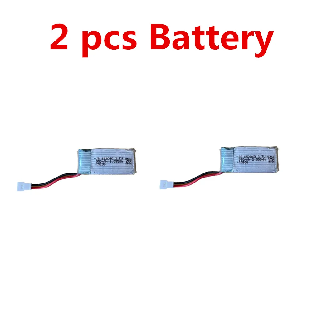 Batterie d'avion FX817 RC 3.7v 550mAh/lame d'hélice/train d'atterrissage/aile arrière/utilisation pour pièces FX817