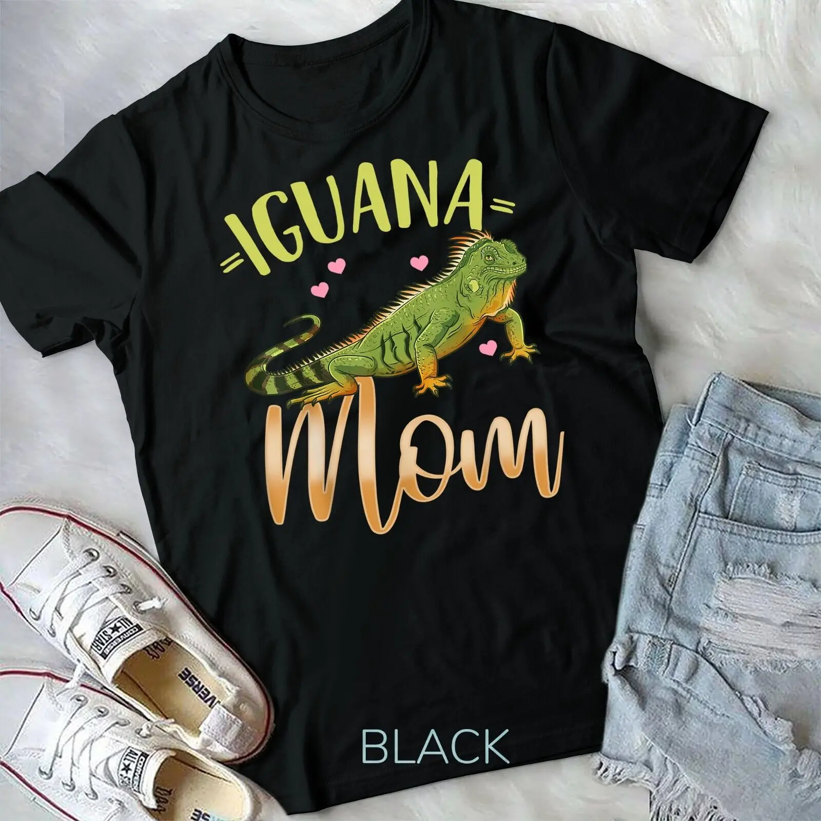 

Iguana Mom Lizard Reptile Unisex T-shirt