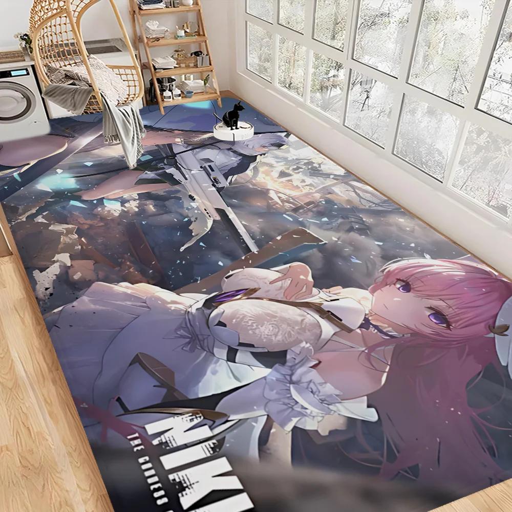 

Nikke The Goddess Of Victory Floor Mat Rectangle Anti-slip Home Soft Badmat Front Door Indoor Outdoor Mat Welcome Doormat