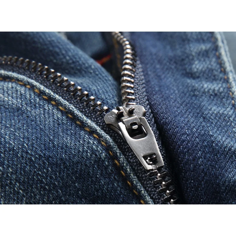 New Men's Clothing2024American Embroidery Jeans Men Fashion Straight Slim Fit Stretch All-Matching Street Trendy Trousers