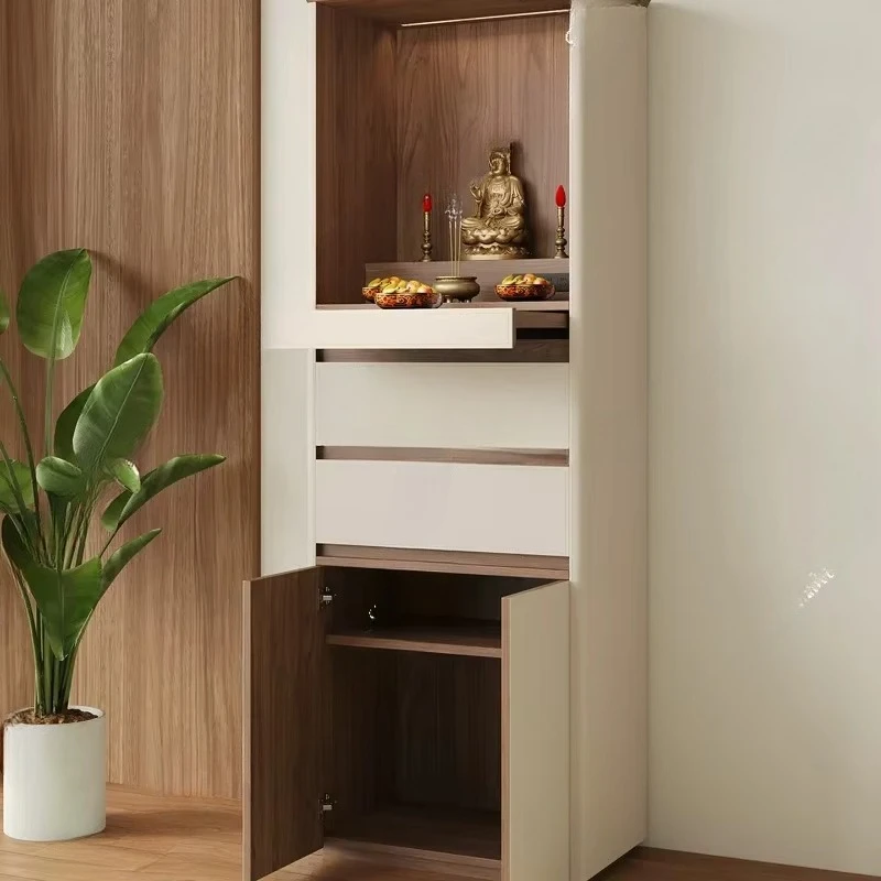 Light luxury modern style Buddhist niche cabinet serving table, household, offering table small apartmentTJ