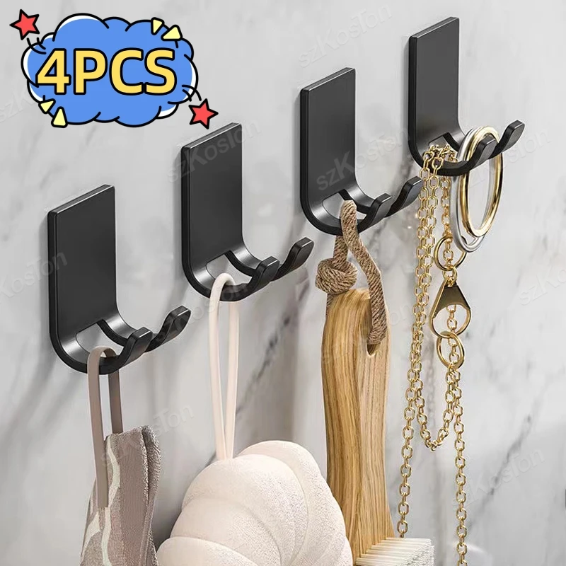 4/2/1pc Razor Holder ABS Plastic Men Shaving Shaver Razor Stand Shelf Shaving Bathroom Hook Power Plug Hook Hoom Multi-use Hook