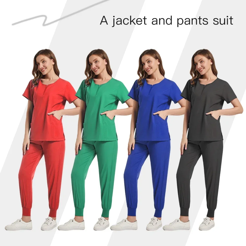 Operating Room Medical Uniform Hospital Overalls A set of  Supplies Nurse Dental Surgery  spa nurses accessories