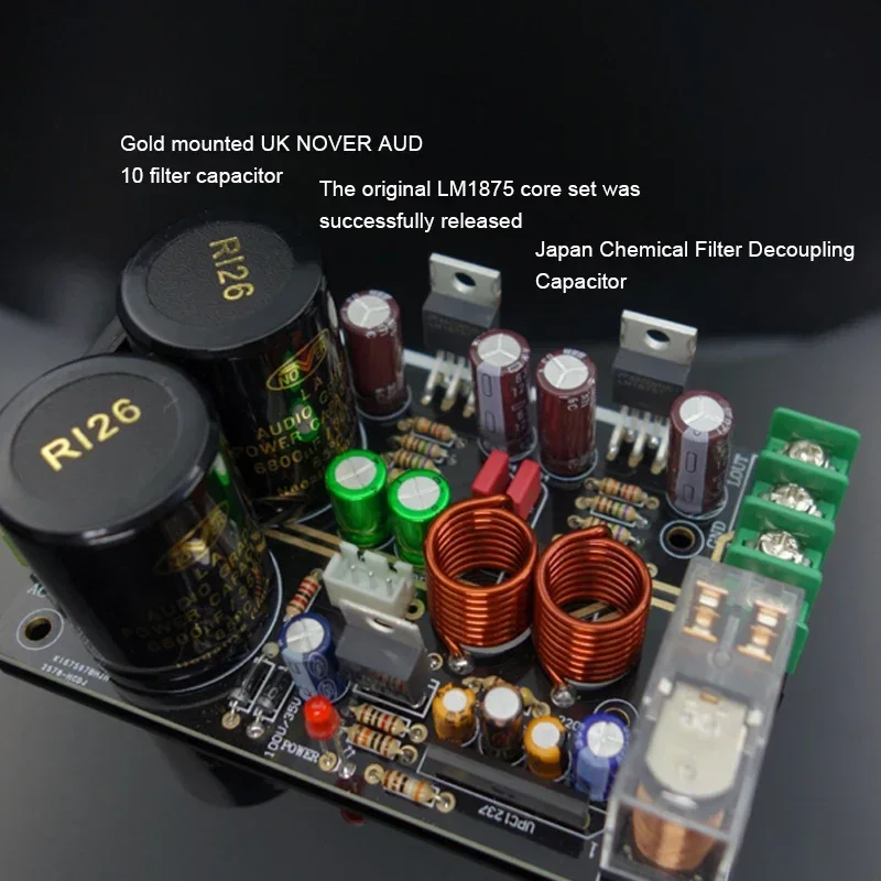 BRZHIFI Audio CG versión LM1875 Kit de placa amplificadora distorsión más baja y versión más resistente a la audición