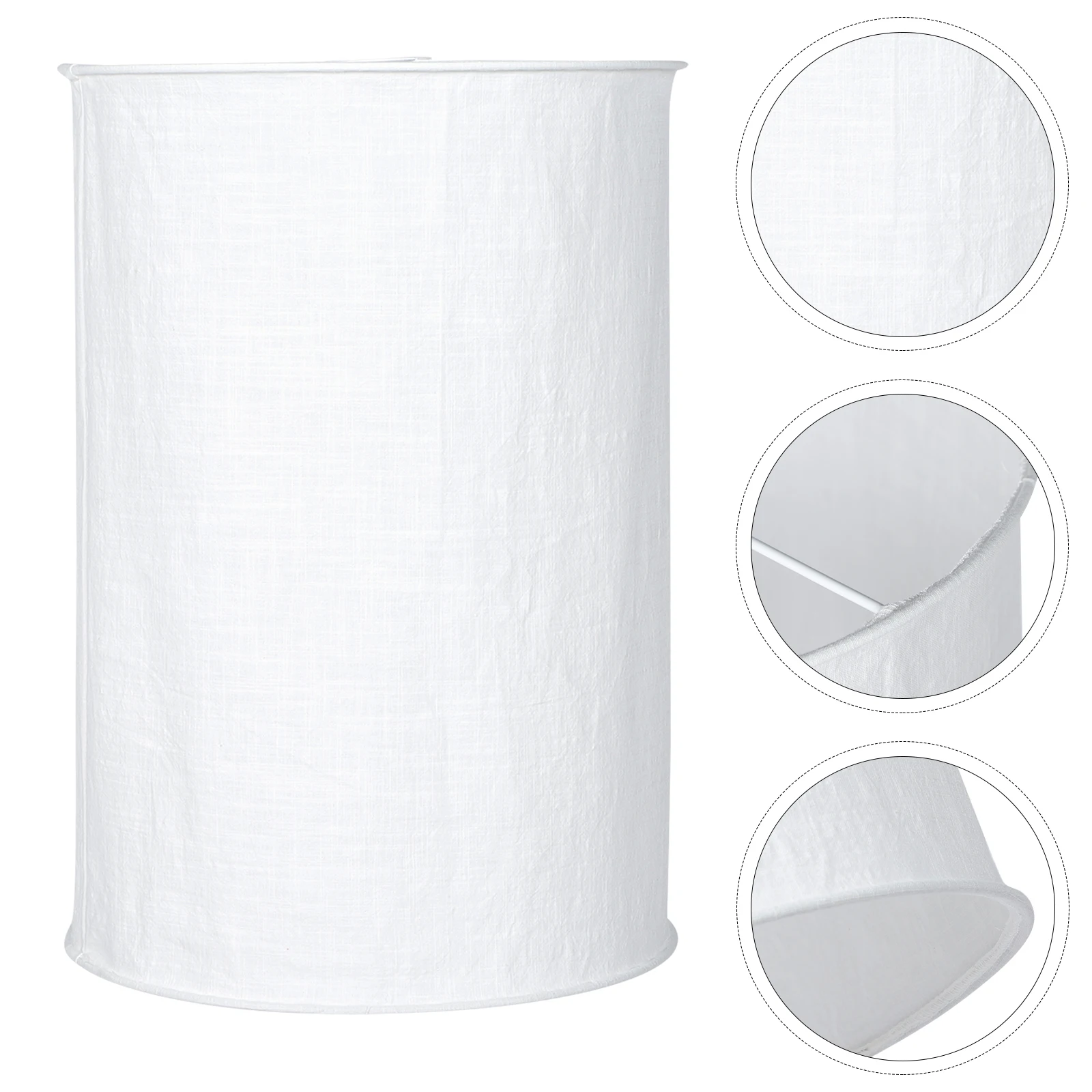 

Тканевый абажур для подвесного светильника, простой абажур для лампы, прочный, мягкий свет, теплая атмосфера, декор для дома, накладной абажур на потолок