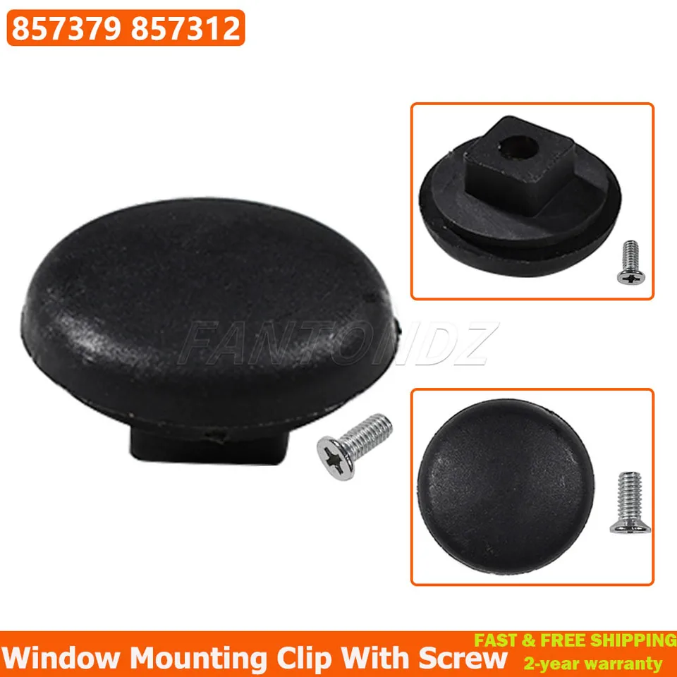 Lot de 2 clips de fixation pour filtre à air en métal pour