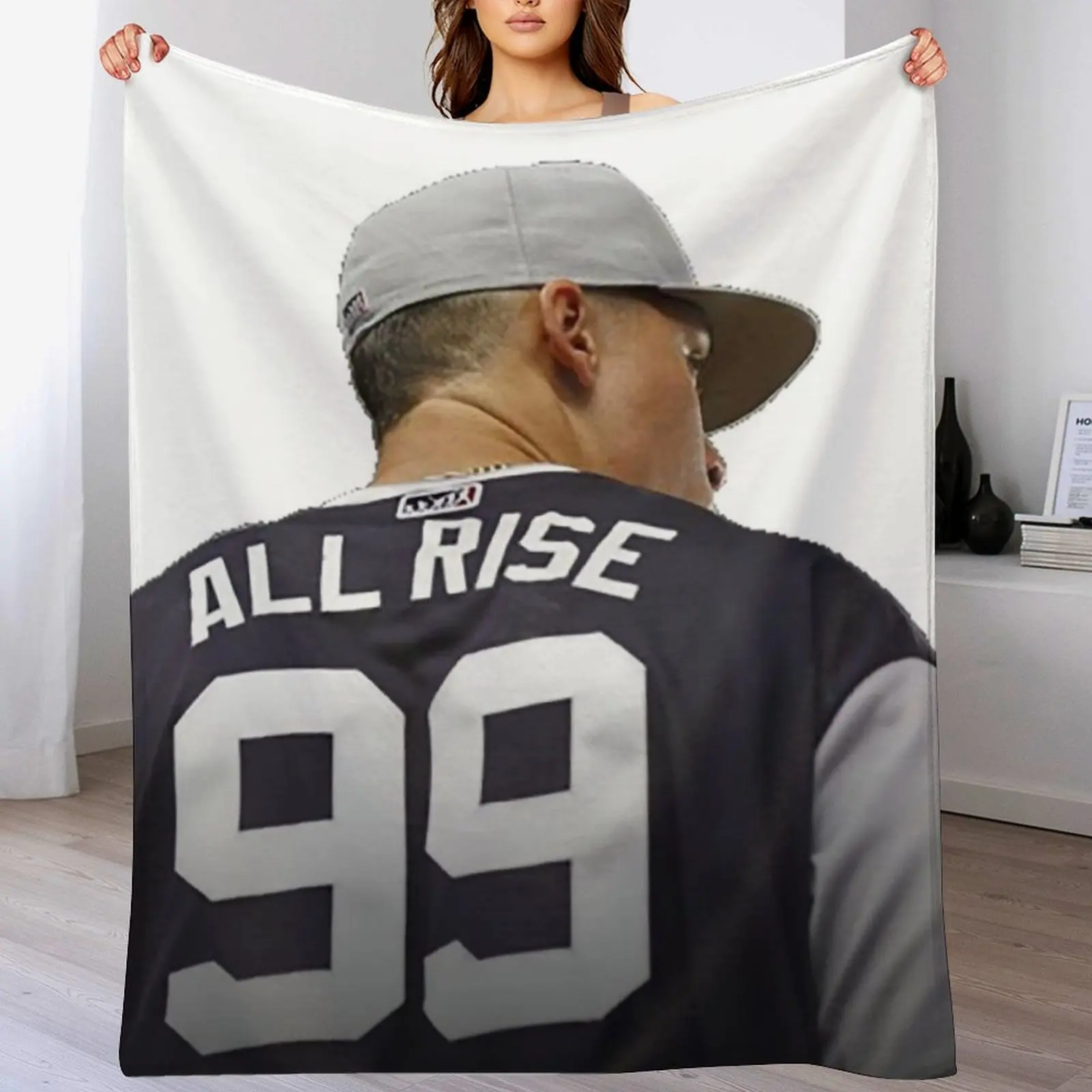 

Aaron Judge Throw Blanket Stain Resistant Cozy Warm Blanket