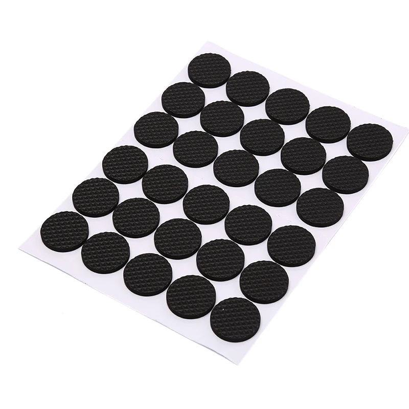 

48Pcs Thicken Self Adhesive Furniture Leg Feet Rug Anti Slip Mat Bumper Damper For Chair Table Protector Hardware