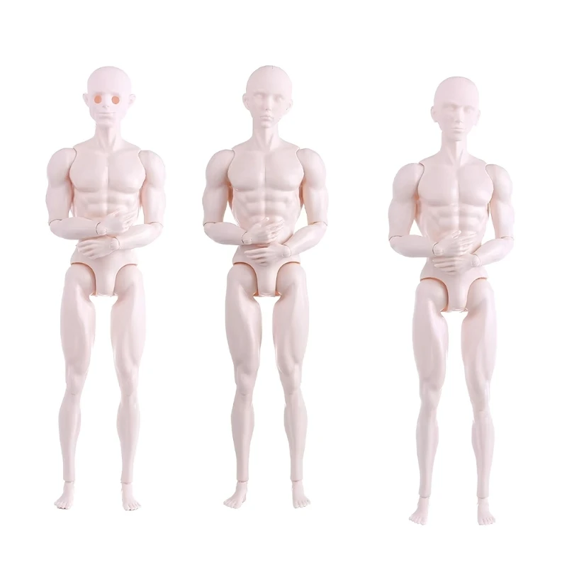 97BE 1/6 Male Doll Blank Body Mannequin Doll Action Figure For Crafting Collecting