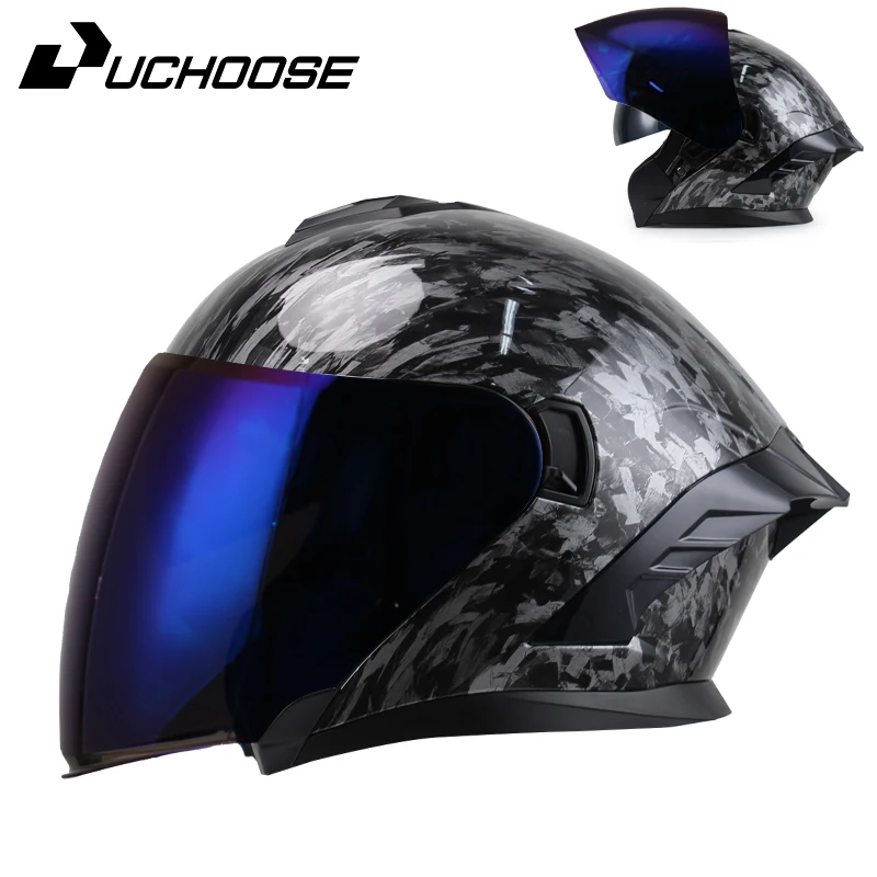 

Мотоциклетный шлем с открытым лицом для мужчин и женщин, солнцезащитный козырек с двумя линзами, легкий шлем для скутера, велосипеда в стиле ретро 3/4, шлем