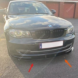 Front Bumper Lip Splitter Spoiler Diffuser for BMW 1 Series E81 E82 E87 E88 LCI Standard 2007-2011 Bodykits Accessories Tuning