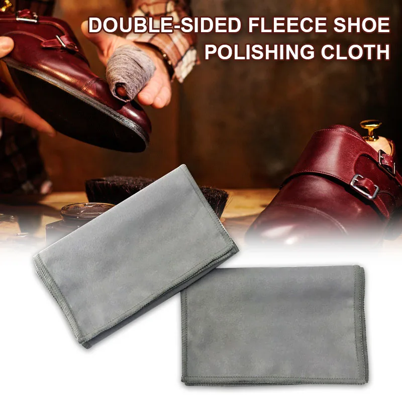 Premium Shoe Shining Cloths Microfiber Flanne Best For Buffing Cleaning kit Polishing cleaner Leather cloth