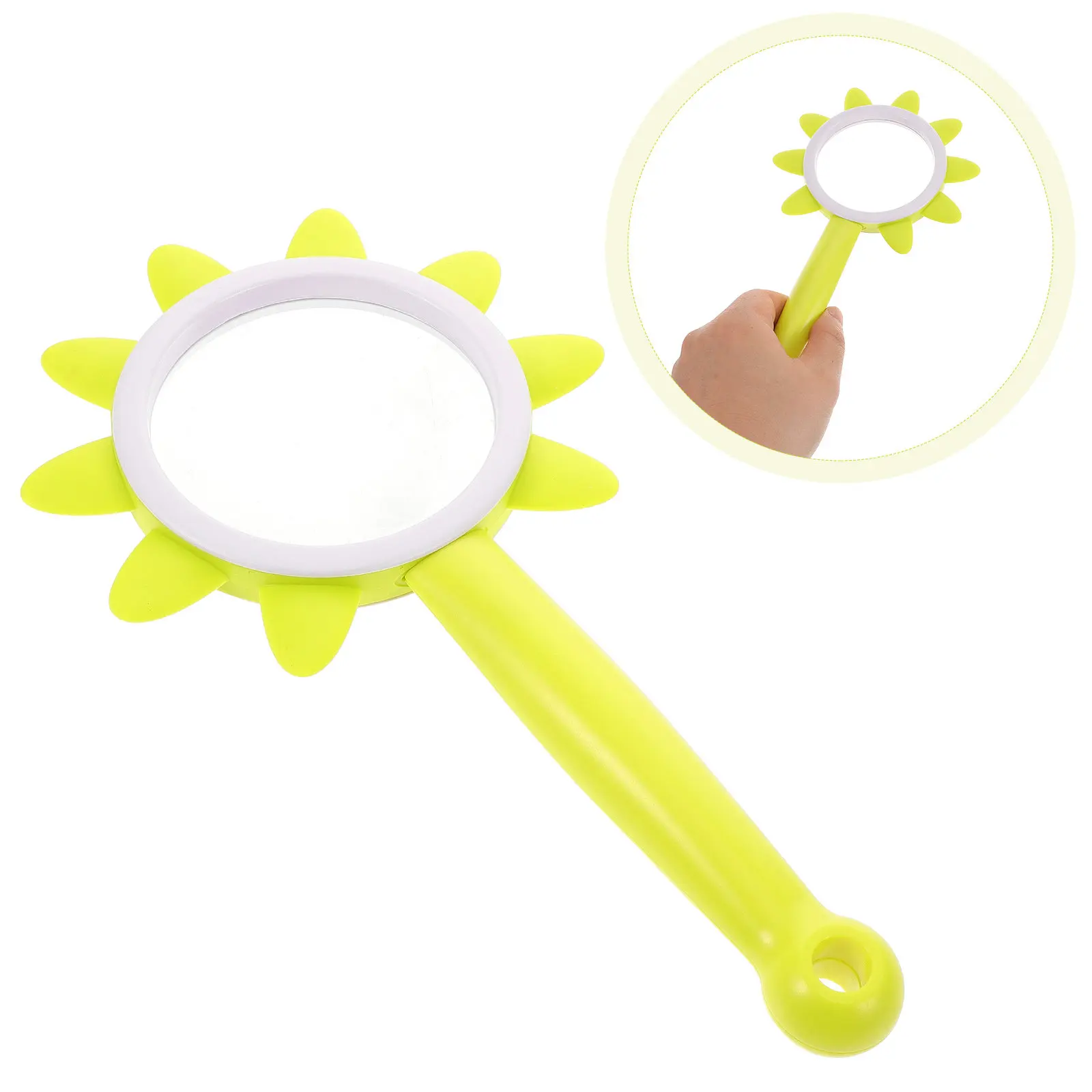 Kids Magnifying Glass 10x Portable Handheld Insect Observation Tool Outdoor Exploration Science Nature Magnifier for Children