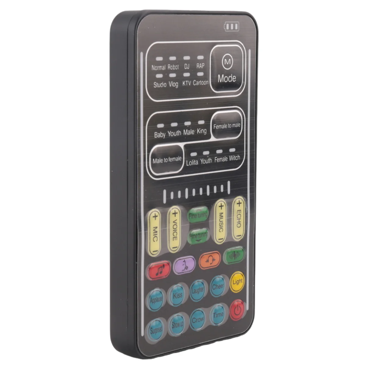 

ABQR Voice Changer Ручной микрофон Voice Changer со звуковым многофункциональным эффектом для телефона//Switch (i9)