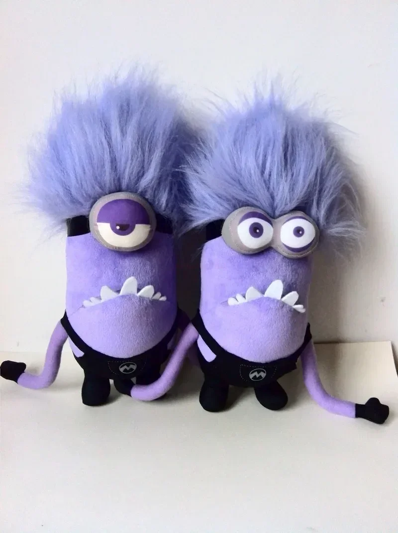 

New Minions Movie Characters Plush Toys Bob Little Purple Man Daemon Peanie Soft Dolls Pillow Christmas Ornaments Gifts