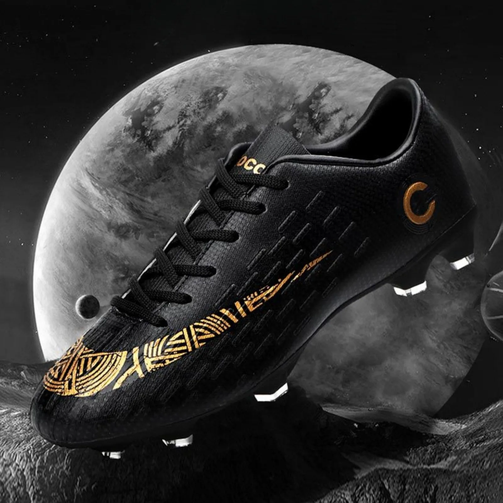 

Soccer Shoes Cleats Children Boys Kids Autumn Fashion Casual Men Studded Boots Male Sports Football Futsal Sneaker