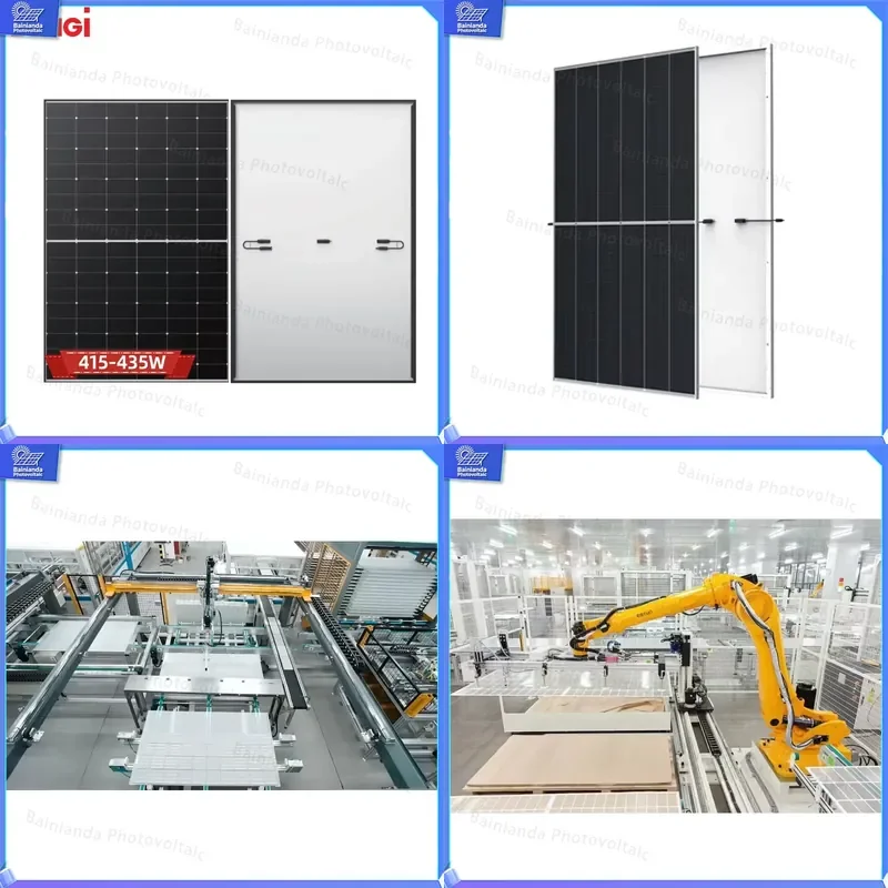 LONGi Hi-MO X6 Explorer Pure Black Solar Panel 415W 420W 425W 430W 435W 22.3% High Efficiency Monocrystalline PV Module for