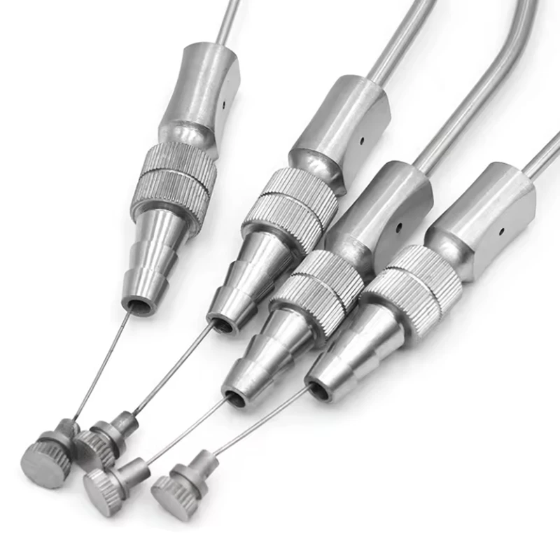 

1PCS 2/3/4/5mm Weak Straw Tub Stainless Steel Implants Sucker Pipettes Dental Implant Suction Tub Medical Surgery Aspirator Tool