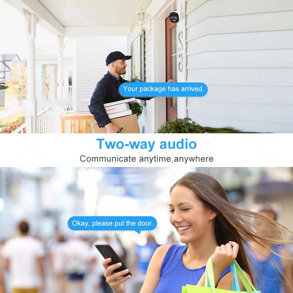 6MP Tuya 5G WiFi IP كاميرا في الهواء الطلق رصاصة لاسلكية PTZ كاميرا الأمن للرؤية الليلية تتبع السيارات كشف مراقبة الفيديو #6