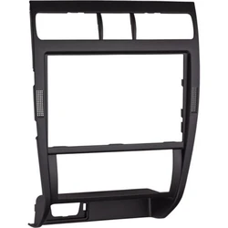 For SEAT Leon Toledo 1M center console bezel double din / navi black 1M0863263
