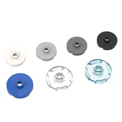18674 Tile Round 2 x 2 with Open Stud Bricks Collections Bulk Modular GBC Toys For Technical MOC BuildingsĀ Blocks Compatible