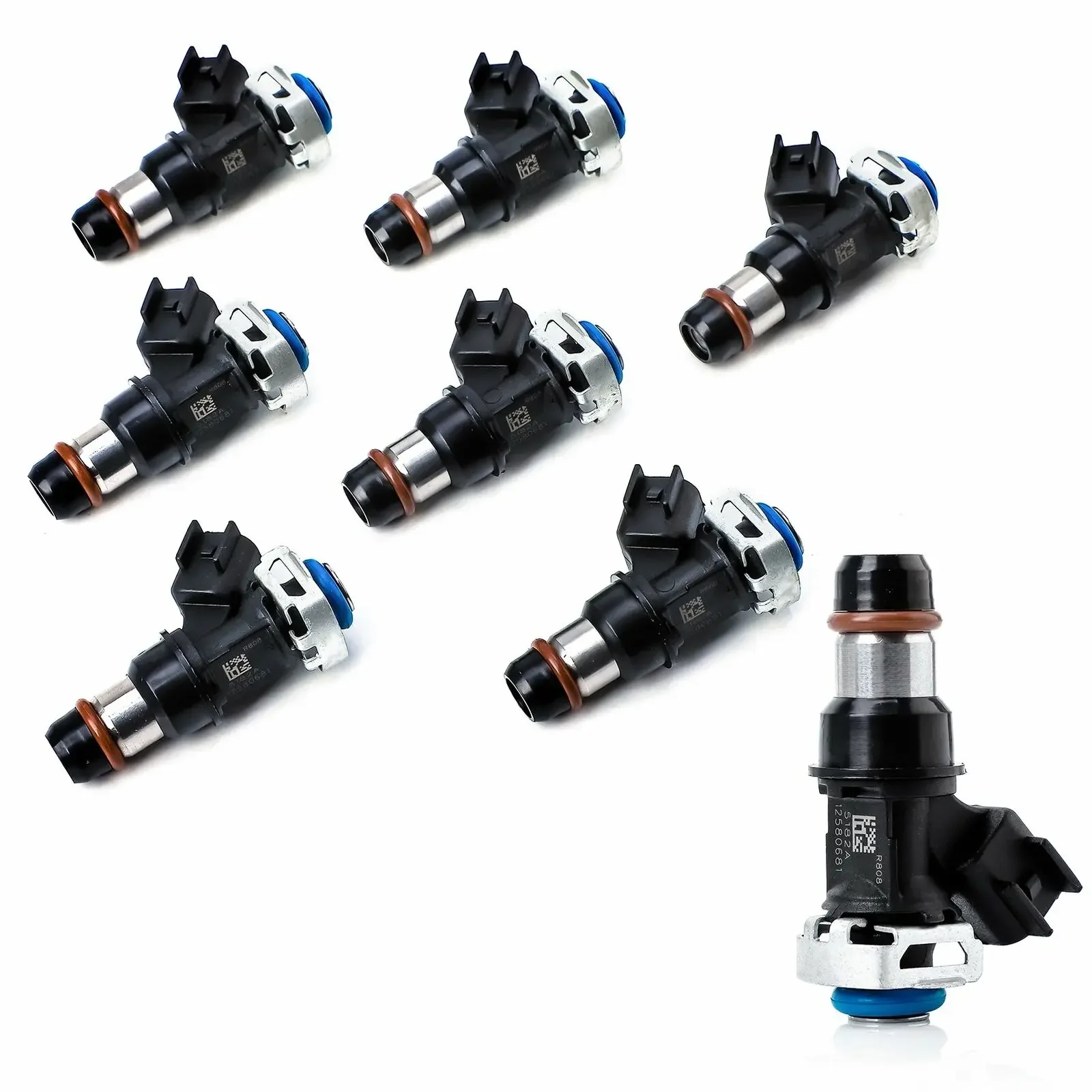 

8pcs/set High Quality Fuel Injector Nozzle 12580681 For Suburban Tahoe Express 2500/3500 Cadillac Escalade Hummer H2 H3