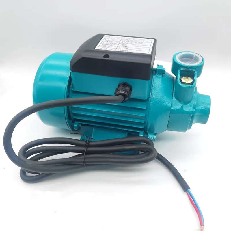 DC 12V 24V 48V Water Pump Brushed Motor Booster Pump QB60 High-lift Large Flow Solar Battery Pump Self-priming Pump