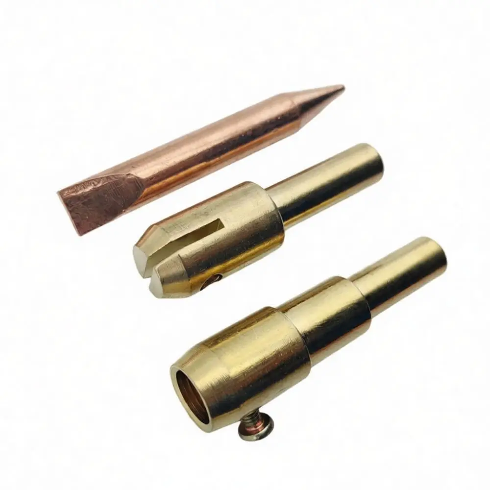 Heavy Duty Copper Chuck For Spot Welder Car Body Repair Stud Puller Triangle Sheet OT Piece Round Washer Tool
