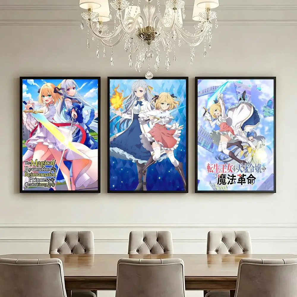 anime The Magical Revolution Poster HD Poster High End Luxury Home Decoration Suitable for Living Room Bedroom Corridor andGift