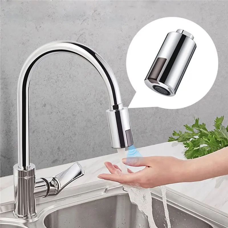 ABWZ-For Kitchen Faucet Water-Saving Adapter Non-Contact Faucet For Kitchen Bathroom Faucet