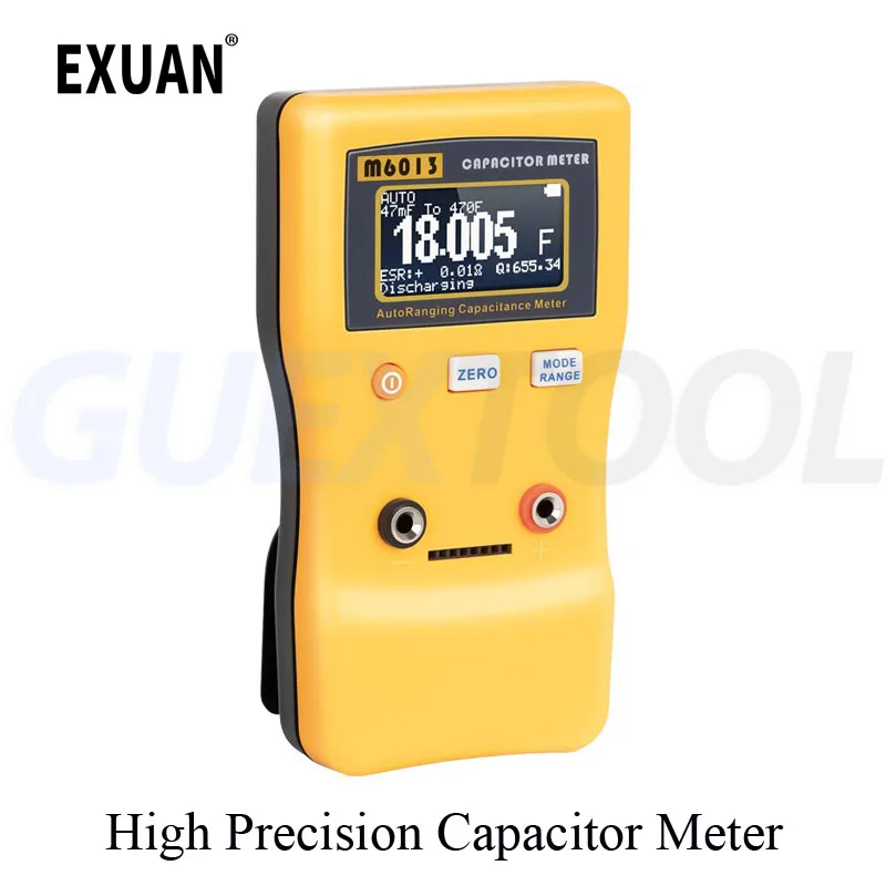 M6013 High Precision Capacitor Meter Professional Measuring Capacitance Capacitor Circuit Tester