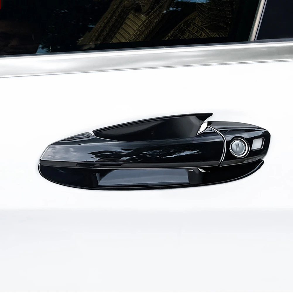 For Mercedes Benz A CLA GLA Class W176 C117 Coupe W117 X156 2013-2019 Car Accessories Exterior Door Handle Bowl Trim Cover Frame