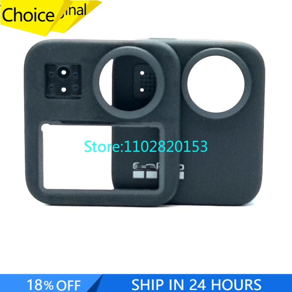 gopro-maxアクションカメラ用のオリジナルセットアウターシェルフロントプレートフェイスプレートリアバックカバーハウジングフレームフレームパーツ新品