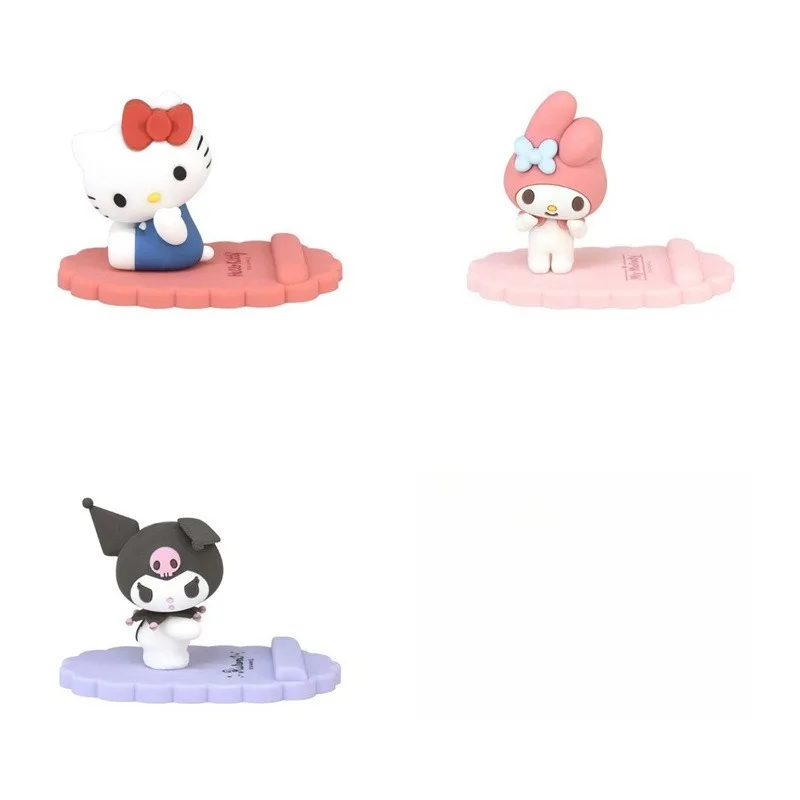

Kawaii Hello Kitty Support Stand Cute Cartoon Anime Home Desktop Accessories Stand Travel Women Supplies Student Gift Wholesale