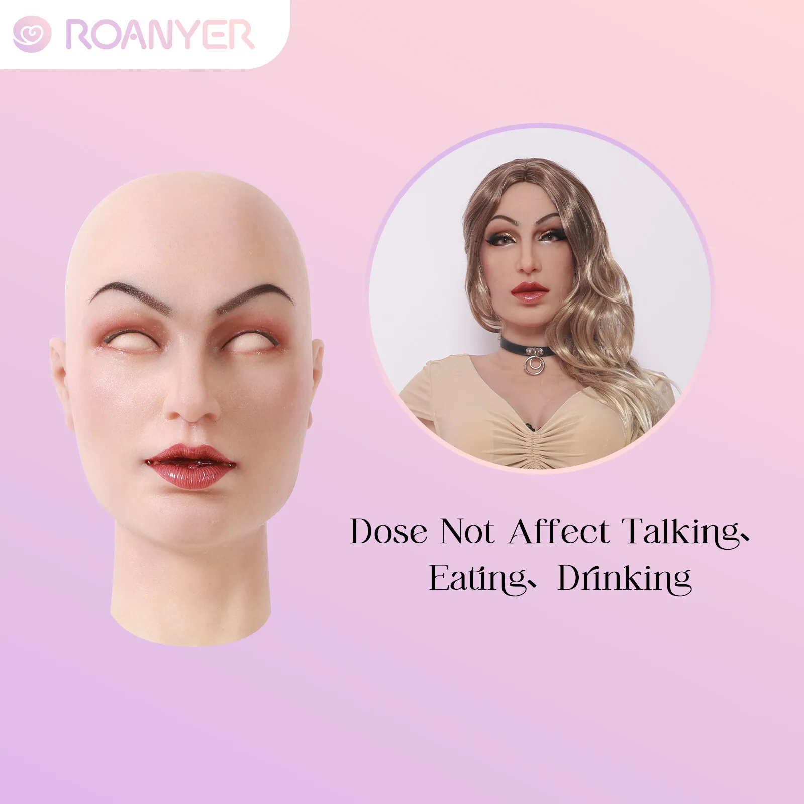 Roanyer Silicone Betty Ann May Crossdresser Costumes Drag Queen Male to Female Crossdressing Realistic Bodysuit Skin