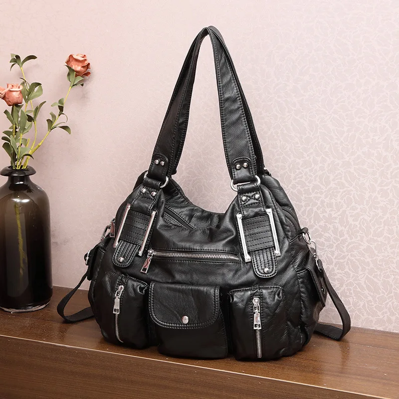 Y2k Y2k Vintage Large Capacity Tote Bag Top Handle Shoulder Crossbody Bag Versatile Handbag For Women - Aliexpress Deal