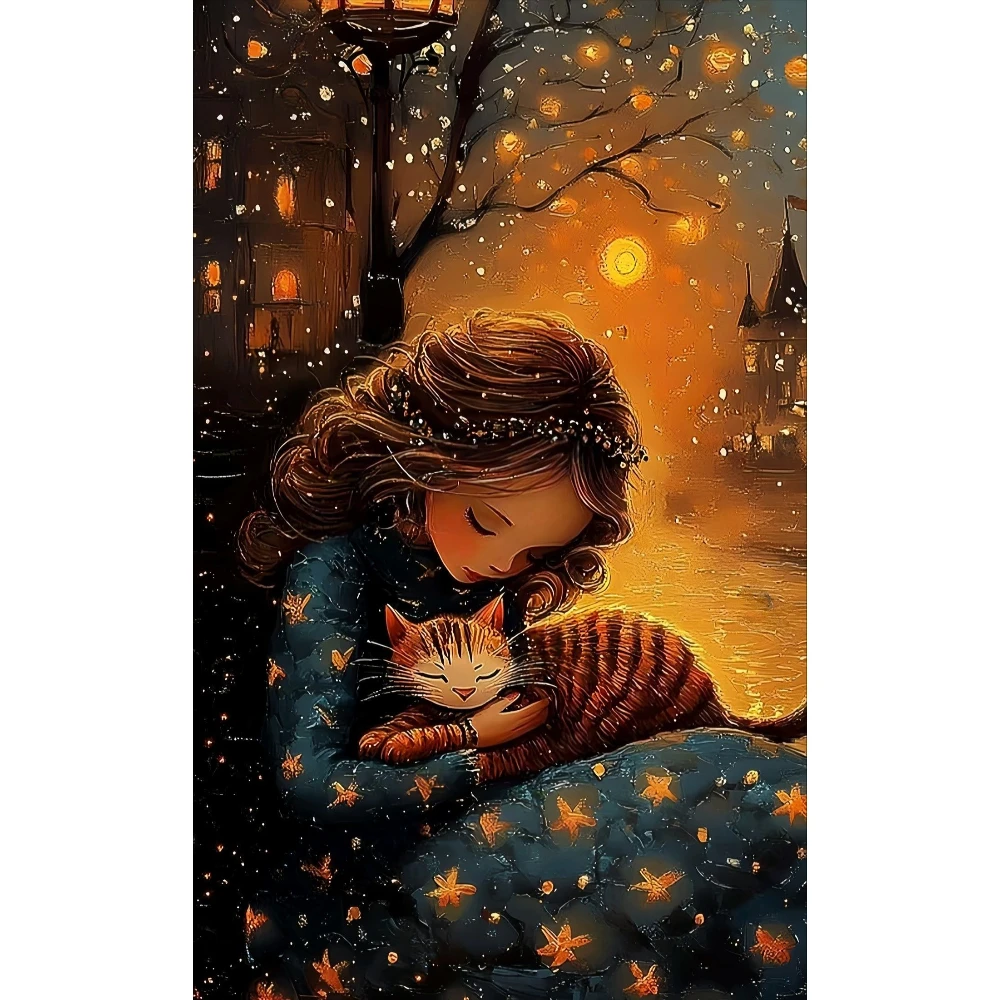 quebra-cabeca-de-500-1000-1200-2000-pecas-com-cena-doce-de-menina-e-gato-jogos-de-atividade-familiar-quebra-cabeca-diy-para-decoracao-de-sala-de-estar-e-presente